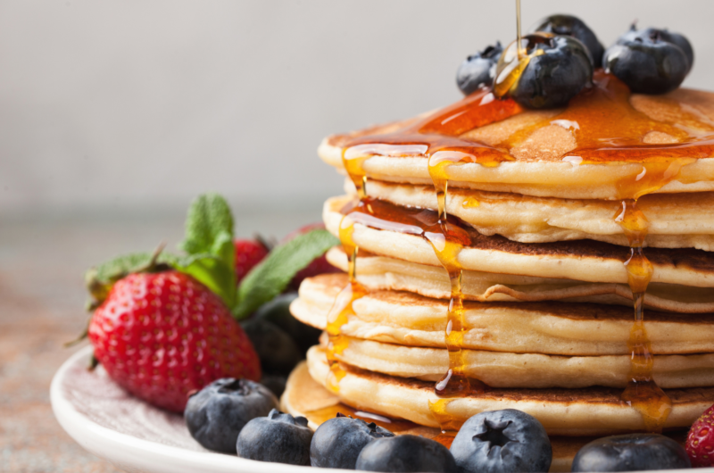 Blueberry Buttermilk Pancakes