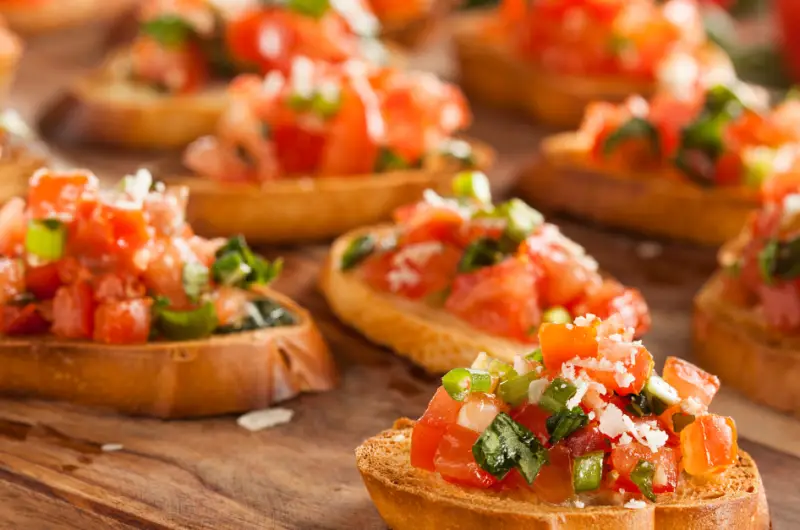 Tomato and Basil Bruschetta: A Classic Italian Appetizer