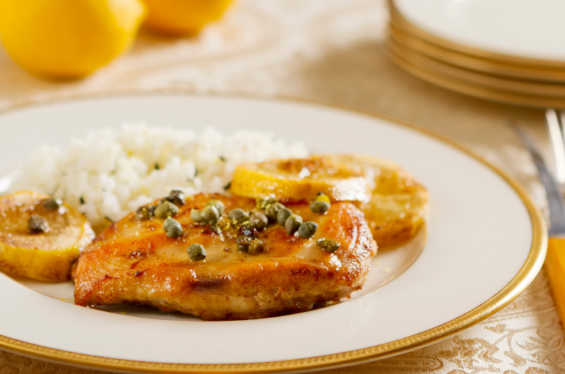 Thin-Sliced Chicken Breast Recipes-Chicken Piccata