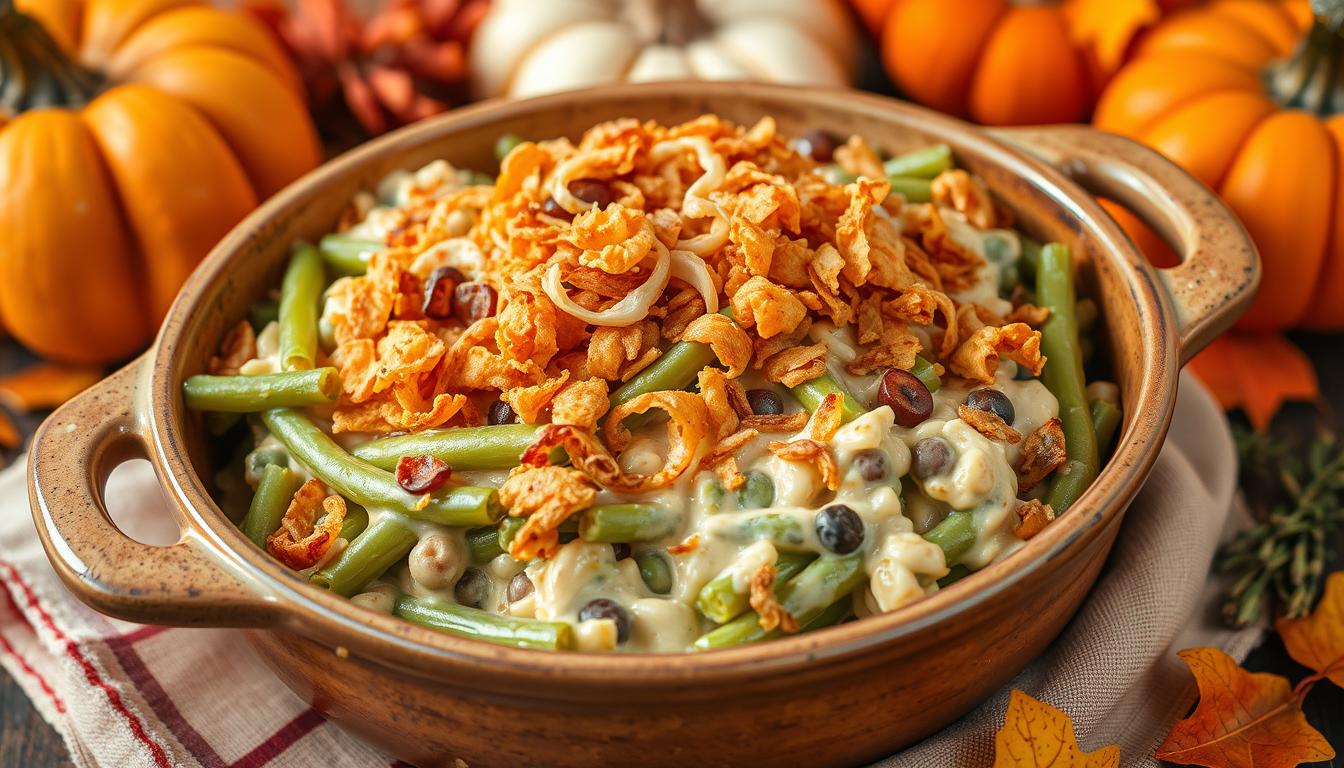 campbell soup green bean casserole recipe