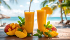 mango smoothie