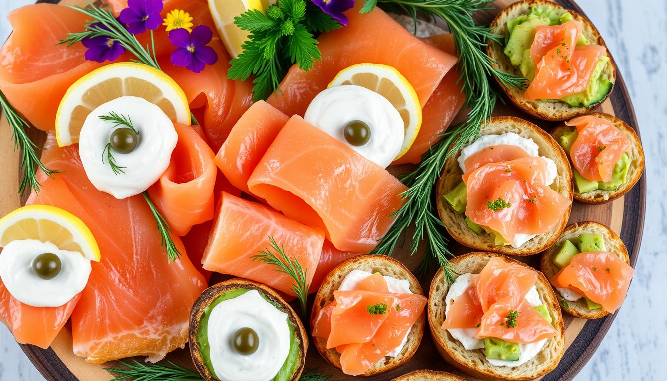 smoked salmon appetizer recipes