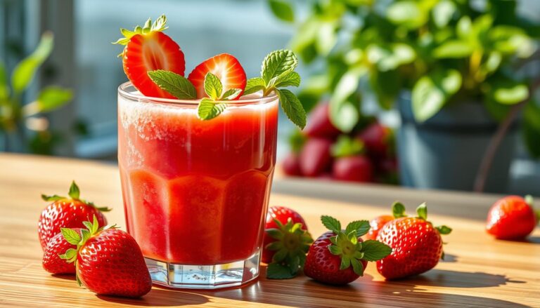 strawberry smoothie recipe without yogurt