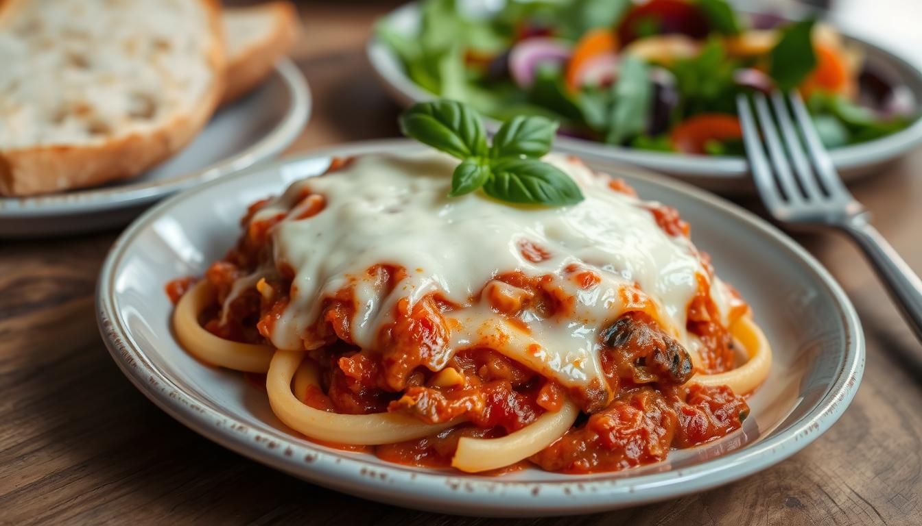 baked ziti recipe no meat