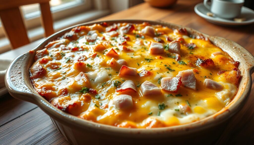 ham and cheese breakfast casserole