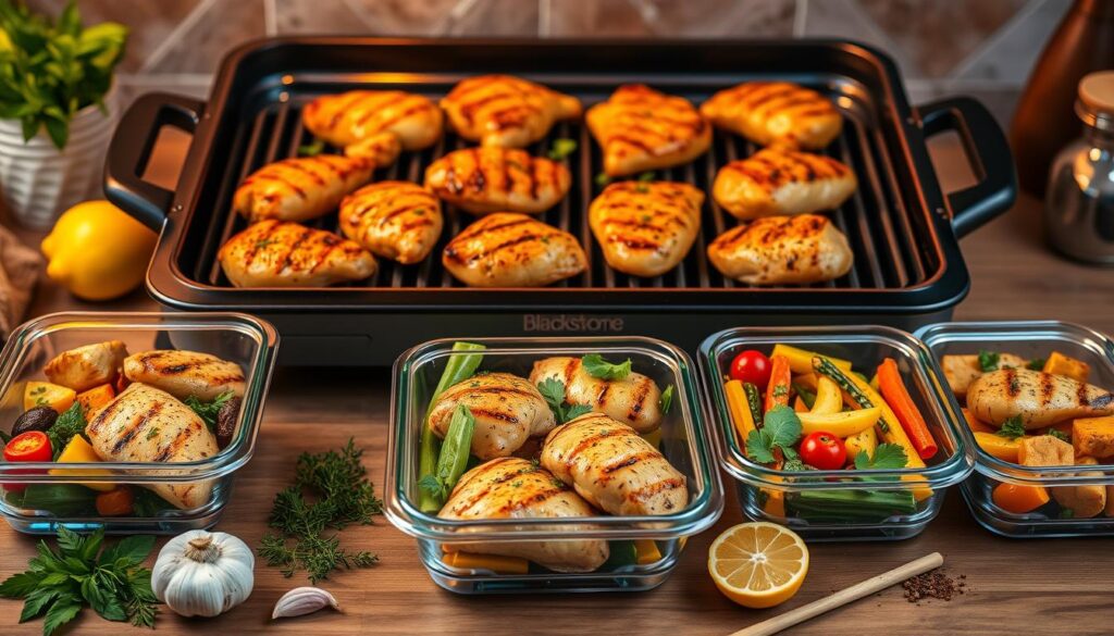 Blackstone Chicken Meal Prep