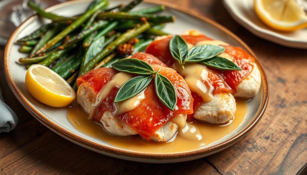 Chicken Saltimbocca