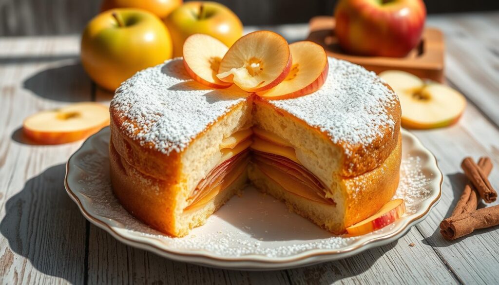 Gâteau Invisible: Japanese-Style Apple Cake