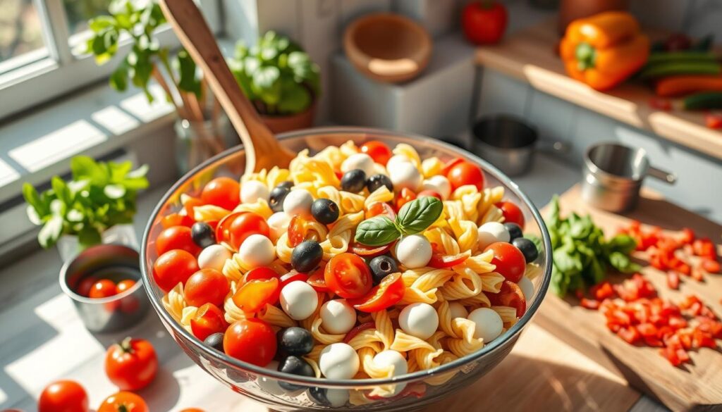 How to make pasta salad