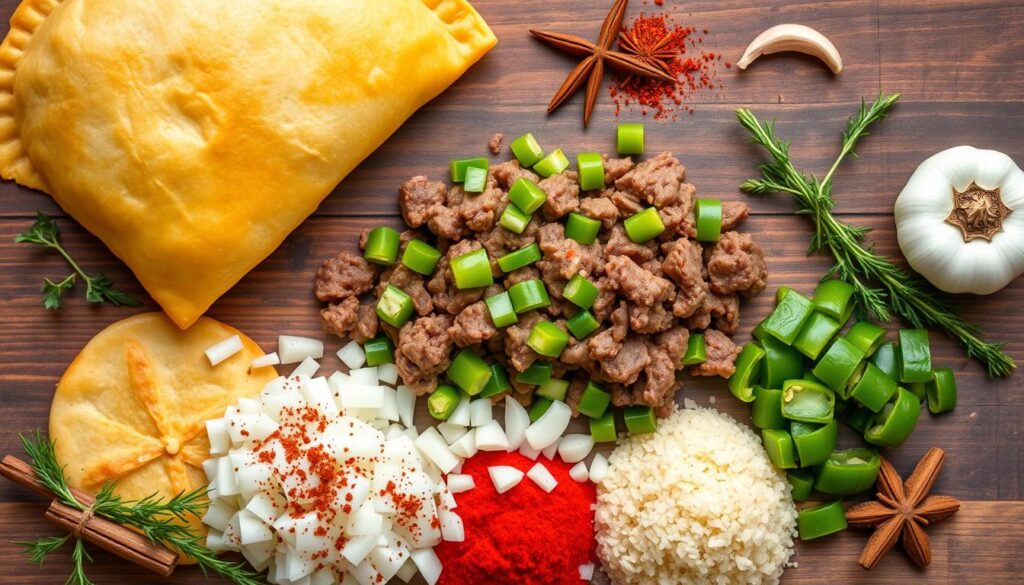 Jamaican Beef Patty Ingredients