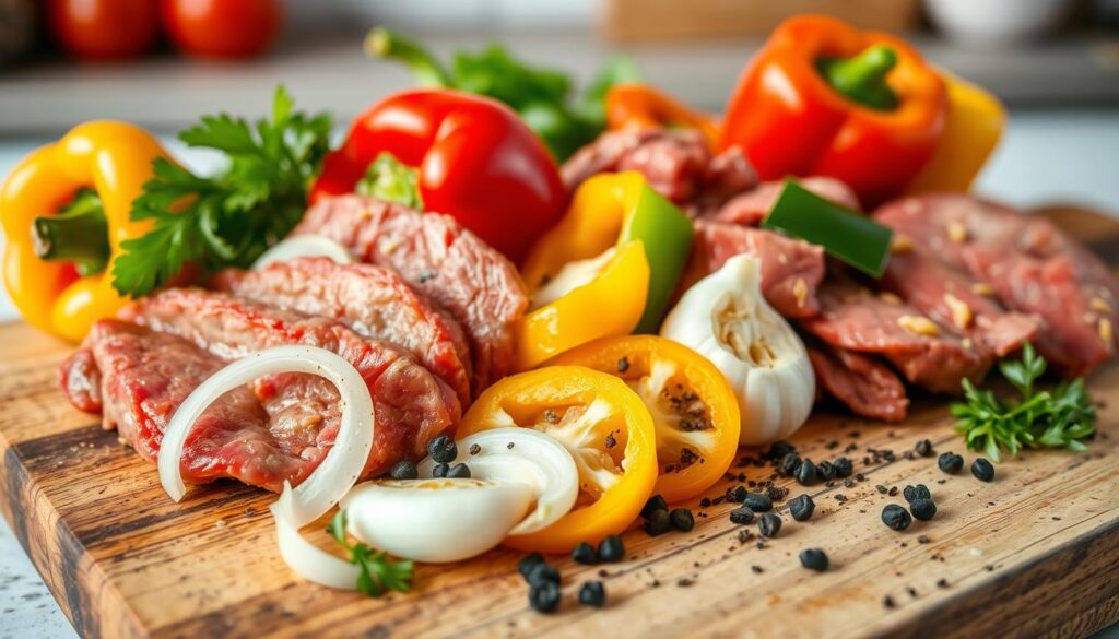 Pepper Steak Ingredients