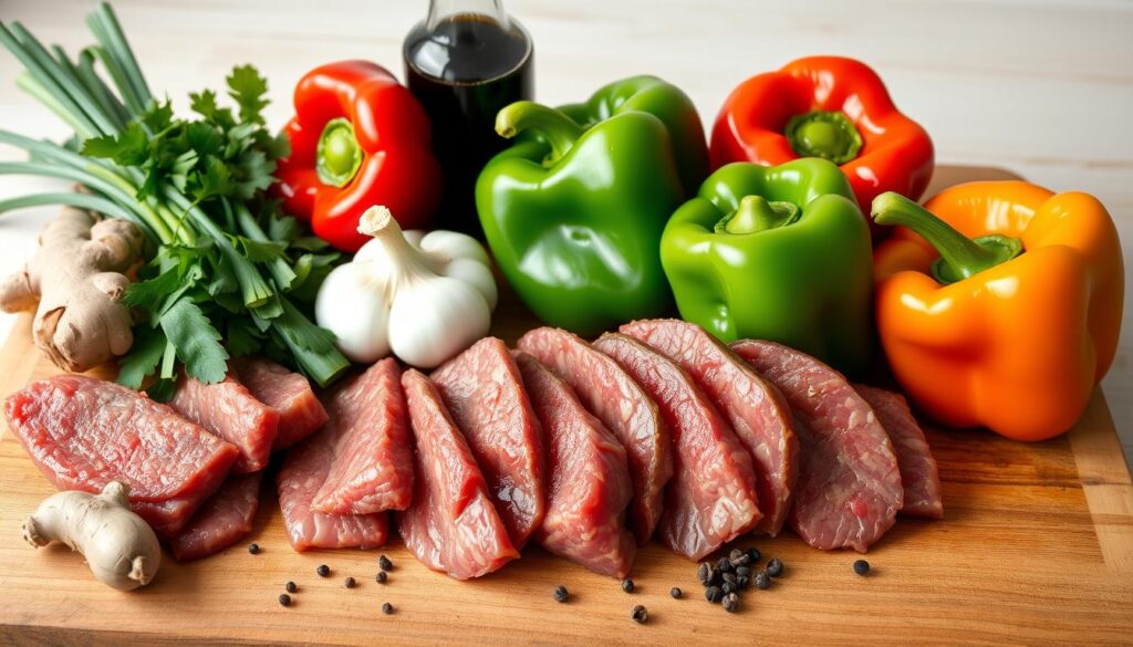 Pepper Steak Ingredients