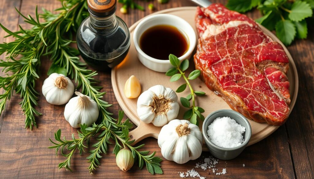 Steak marinade ingredients