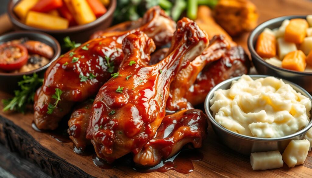 Tender turkey wings