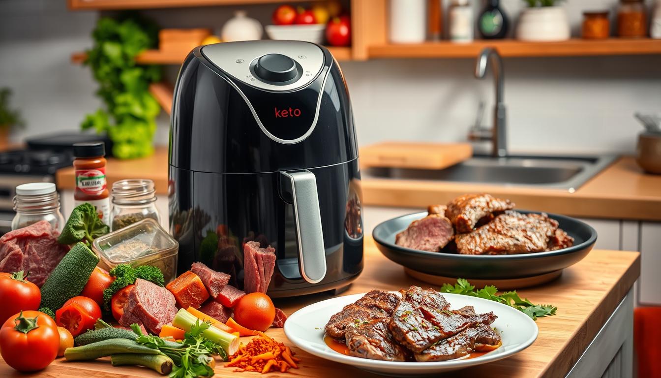 beef air fryer recipes keto