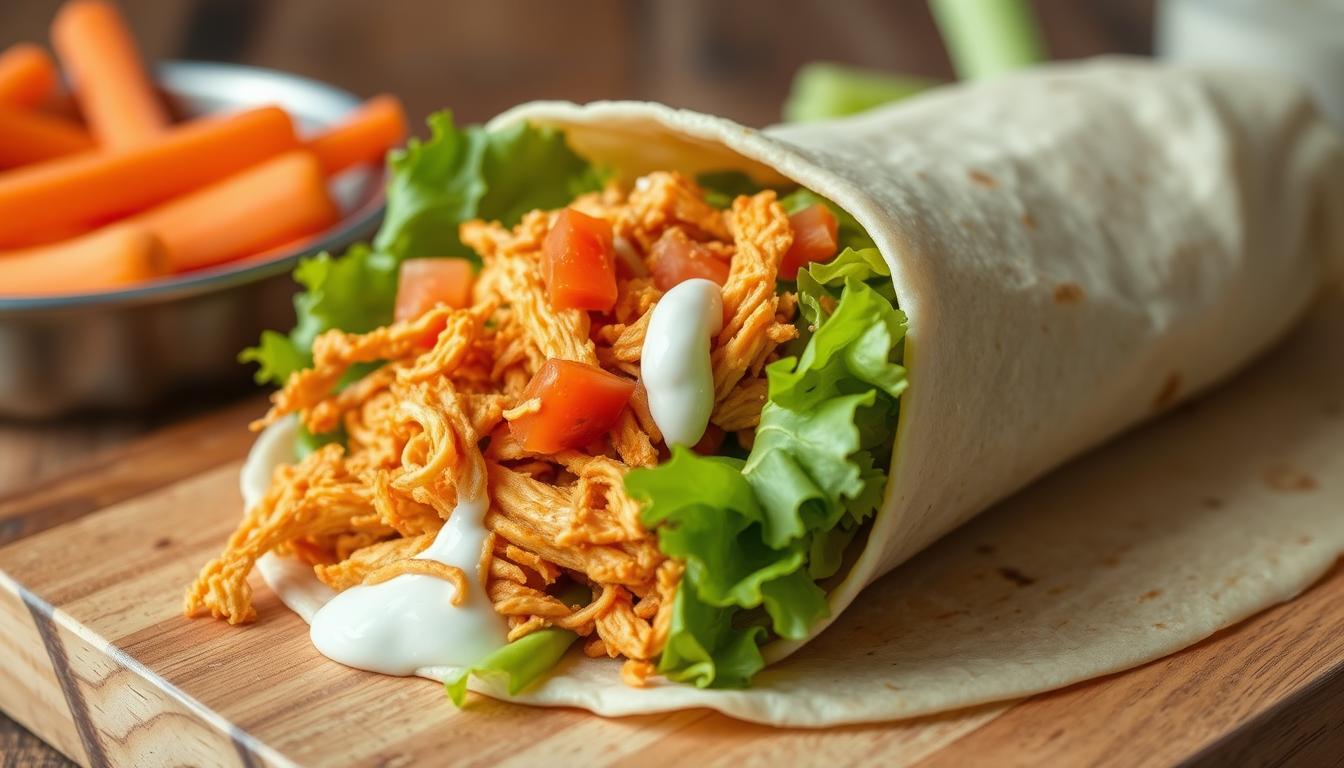 buffalo chicken wrap recipe