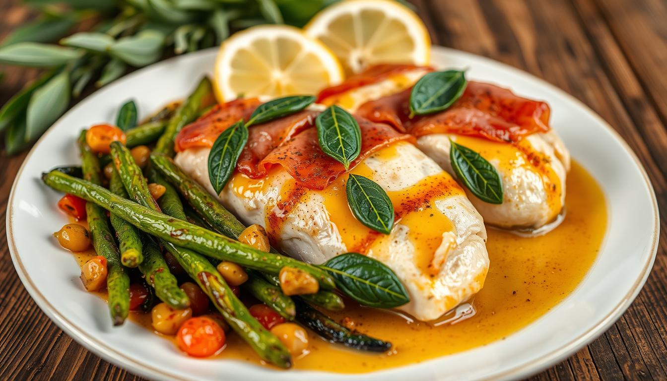 chicken saltimbocca