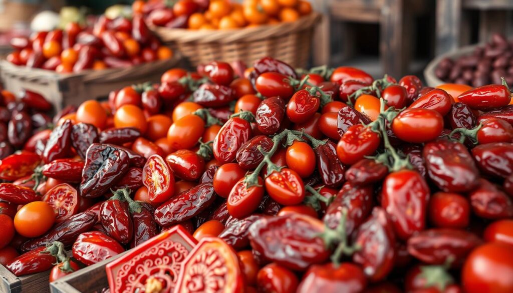 choosing sun-dried tomatoes