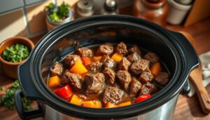 cube steak crock pot recipe