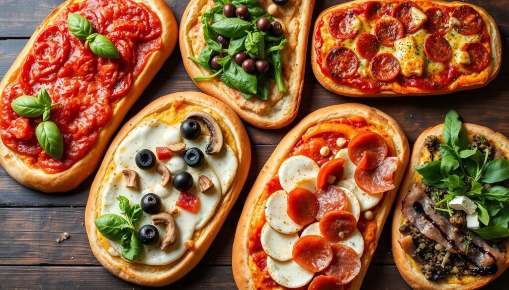 french bread pizza variations