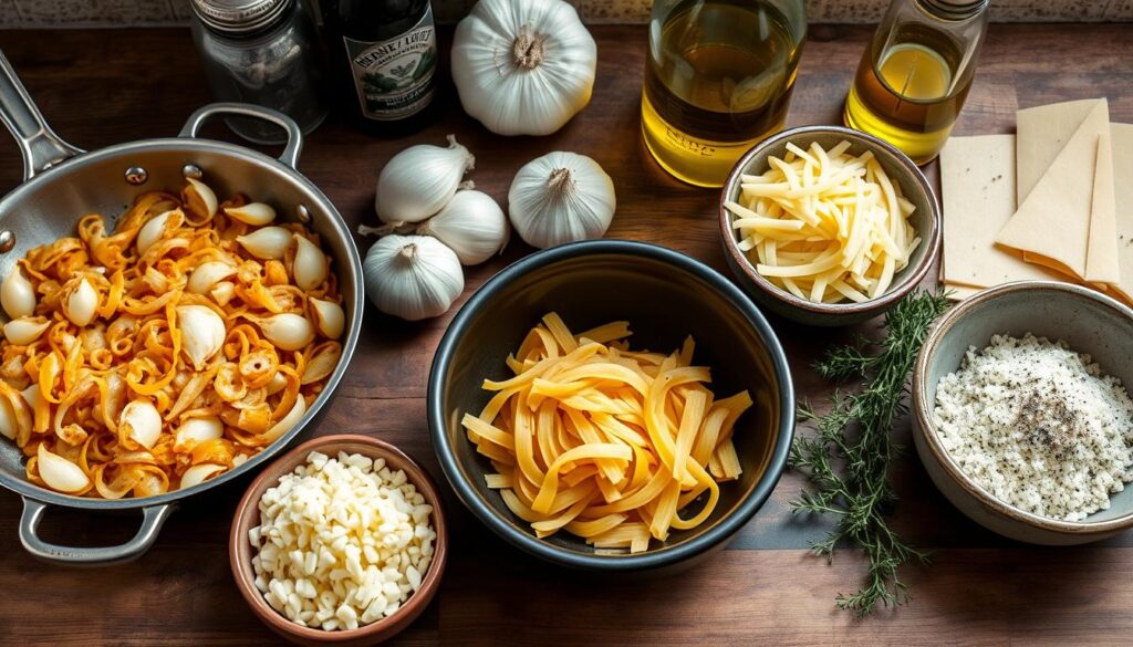 french onion pasta ingredients