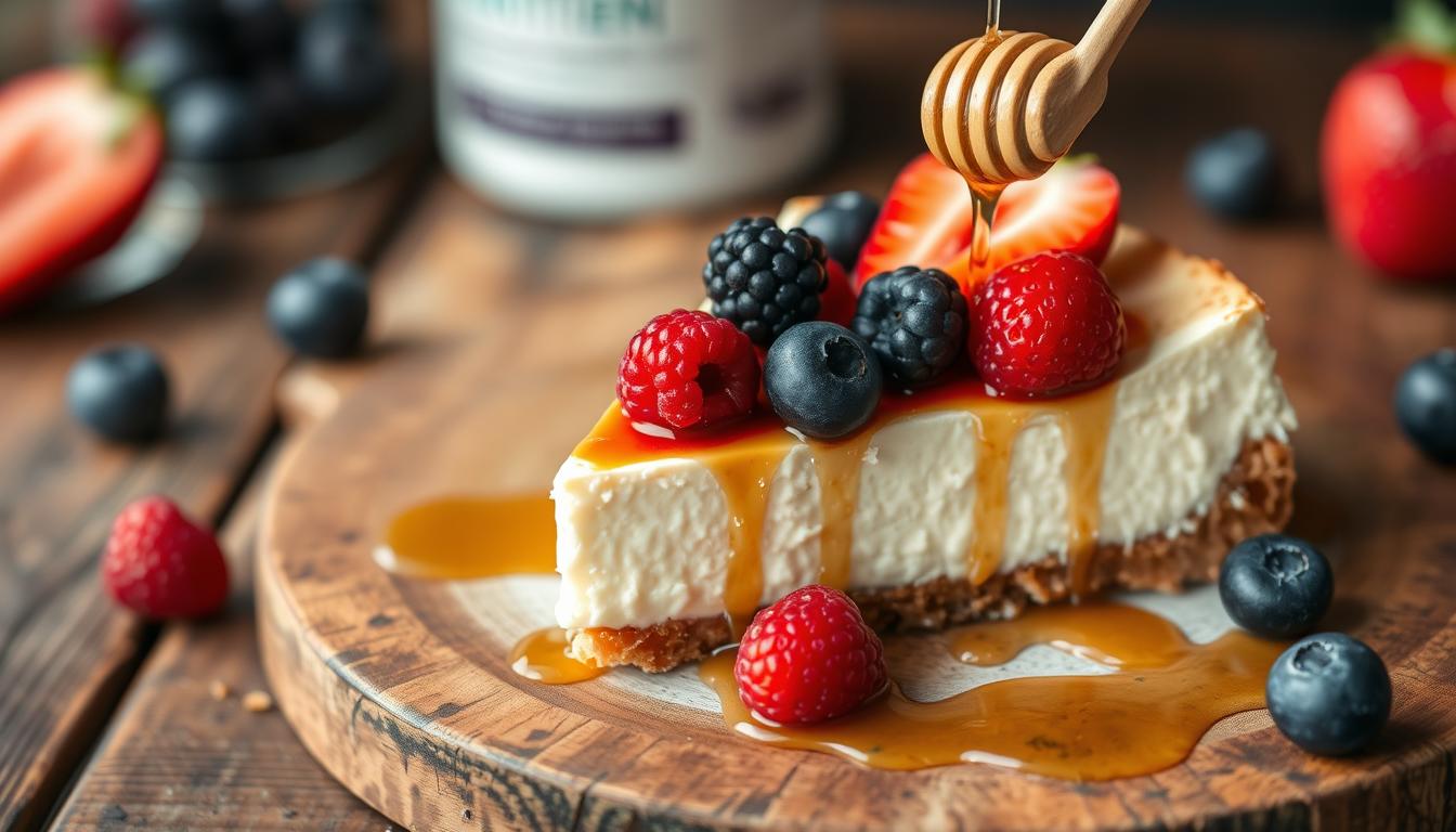 greek yogurt and protein powder cheesecake recipe