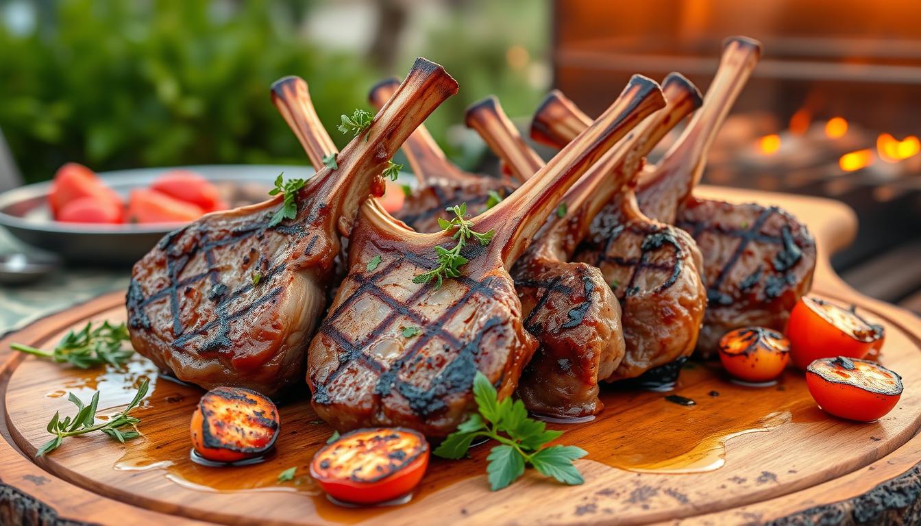 grilled lamb chops recipe