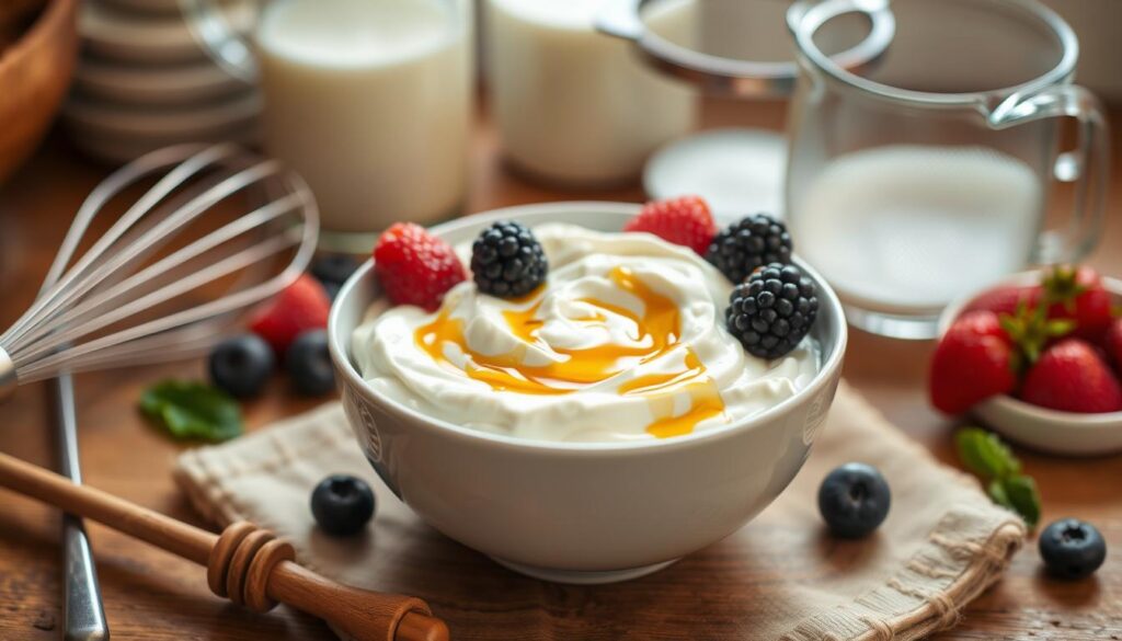 homemade greek yogurt