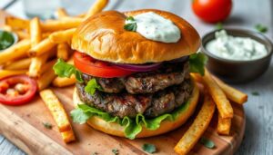 lamb burger recipe