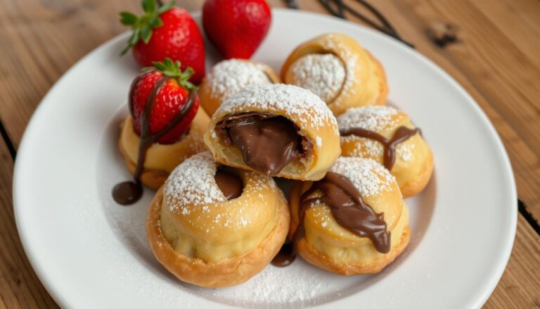 nutella pastry puff recipe