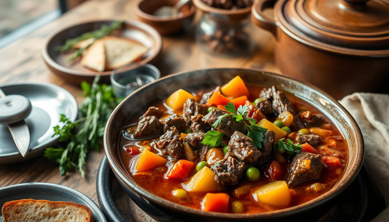 old fashioned vegetable beef soup recipe