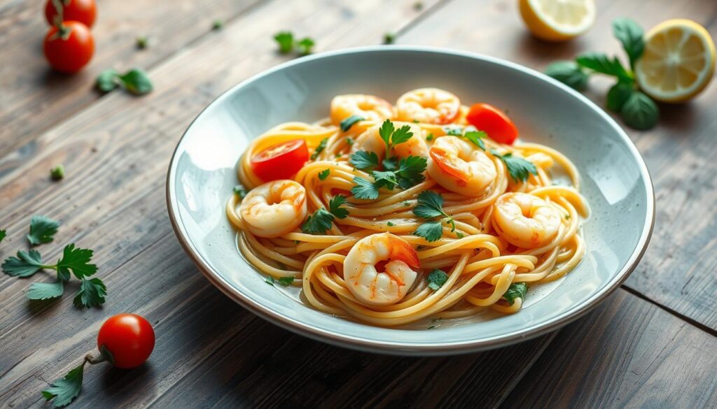 shrimp scallop pasta