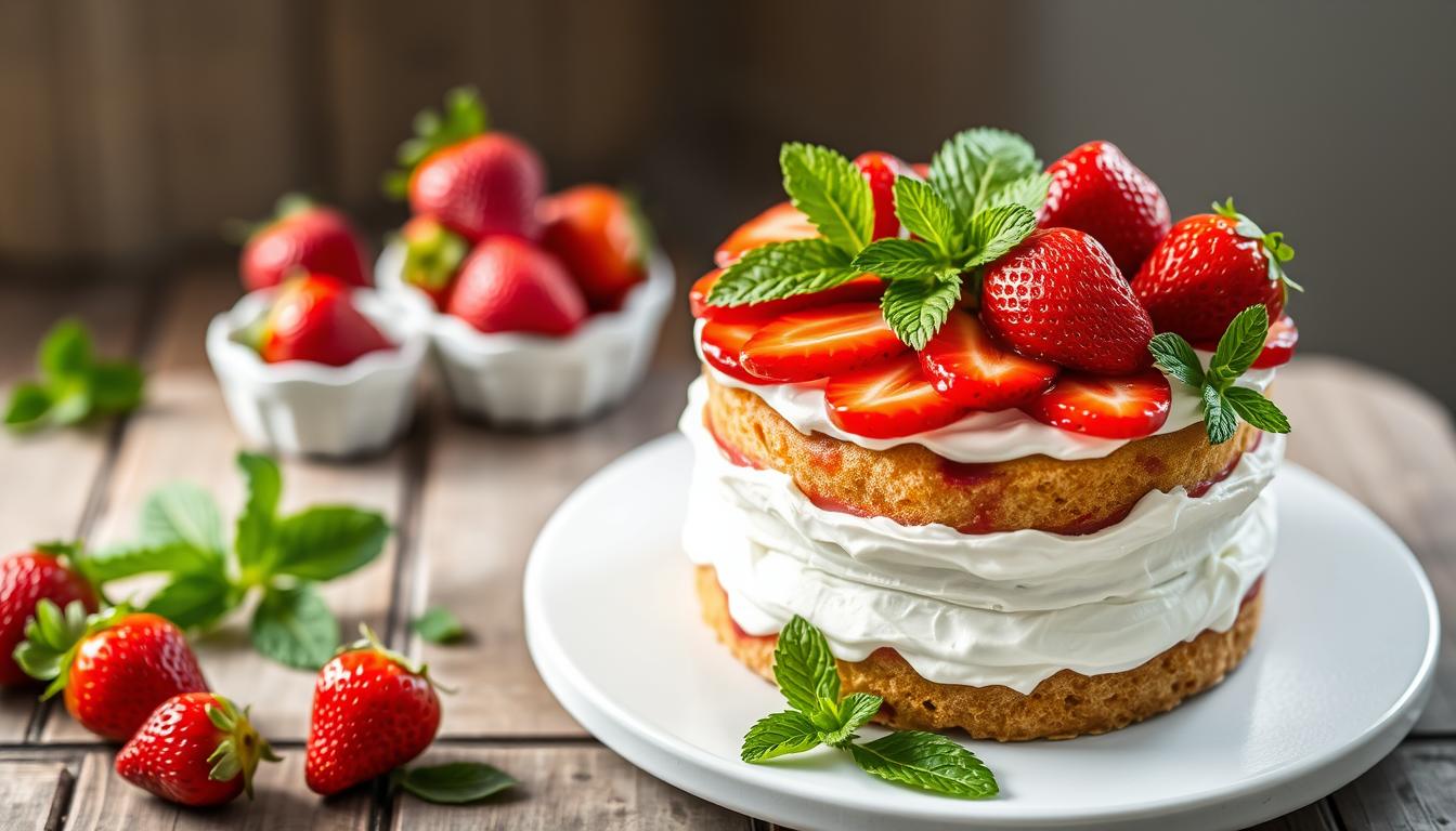 strawberry cake recipe